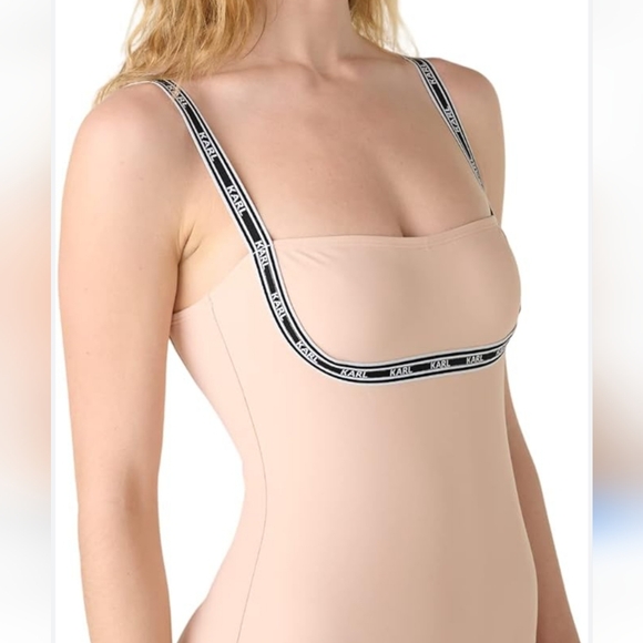 NWT KARL LAGERFELD PARIS One Piece Bathing Suit - Picture 3 of 15